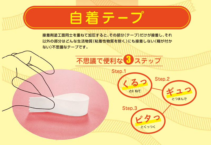 自着テープ